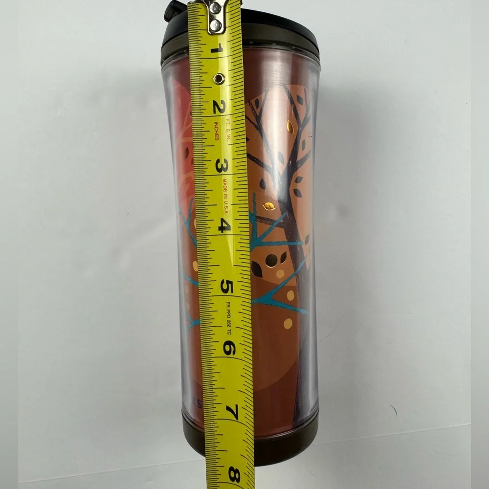 Collectible Starbucks Coffee Fall Trees Gold Leaves insulated tumbler from 2007